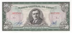 50 Escudso Chile p140b-1